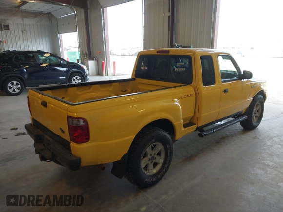 2002 Ford Ranger XL Fleet with VIN 1FTZR45E02PA90348, listed as a IAAI auction lot 42078911 with 176,411 mi miles. Bid and sale history available at carsss.com. Image 4.