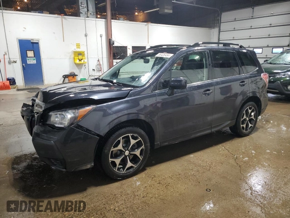 2015 Subaru Forester 2.0XT Premium with VIN JF2SJGDC2FH465667, listed as a Copart auction lot 86408484 with 93,589 mi miles and Salvage Title. Bid and sale history available at carsss.com. Image 1.
