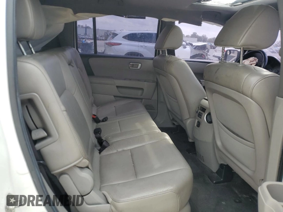 2012 Honda Pilot EX-L with VIN 5FNYF3H53CB010675, listed as a Copart auction lot 47959905 with 180,291 mi miles and Salvage Title. Bid and sale history available at DreamBid. Image 11.