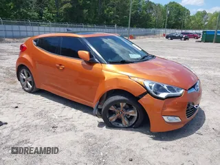 2016 Hyundai Veloster with VIN KMHTC6AD8GU300229, listed as a IAAI auction lot 42205198 with 58,298 mi miles and . Bid and sale history available at DreamBid. Image 1.