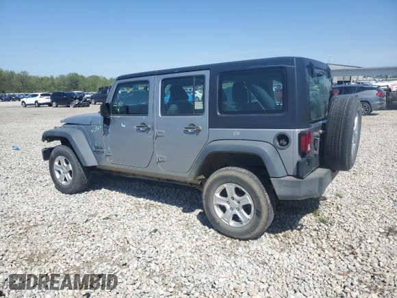 2016 Jeep Wrangler Unlimited Sport RHD с VIN 1C4BJWKG9GL107415, выставлен на аукционе Copart как лот 52100305 с пробегом 227 153 миль миль и Чистый • Clean title. История ставок и продаж доступна на DreamBid. Изображение 2.