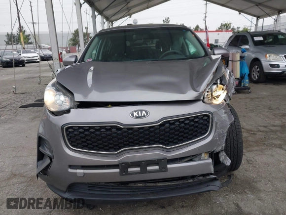 2017 Kia Sportage LX with VIN KNDPM3ACXH7283412, listed as a IAAI auction lot 41896463 with 58,473 mi miles and . Bid and sale history available at carsss.com. Image 12.