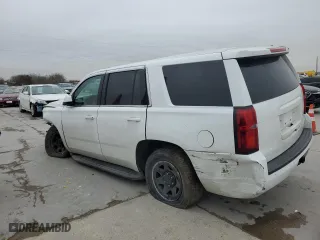2017 Chevrolet Tahoe Commercial with VIN 1GNLCDEC0HR317628, listed as a Copart auction lot 42241115 with 0 mi miles and Salvage Title. Bid and sale history available at carsss.com. Image 2.