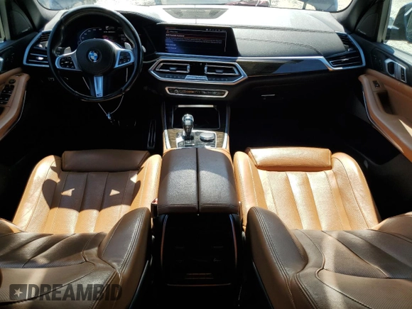 2020 BMW X5 M50i with VIN 5UXJU4C00L9C54563, listed as a Copart auction lot 56119764 with 65,963 mi miles. Bid and sale history available at carsss.com. Image 8.