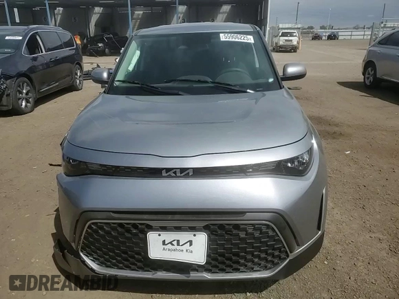 2024 Kia Soul S with VIN KNDJ23AU0R7920541, listed as a Copart auction lot 55906225 with 6,286 mi miles and Salvage title. Bid and sale history available at DreamBid. Image 14.