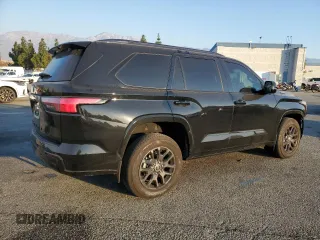 2023 Toyota Sequoia SR5 with VIN 7SVAAABA3PX015693, listed as a Copart auction lot 41651685 with 11,626 mi miles and Salvage Title. Bid and sale history available at carsss.com. Image 3.