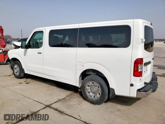 2018 Nissan NV SV with VIN 5BZBF0AA0JN851198, listed as a Copart auction lot 48029005 with 88,007 mi miles and Salvage title. Bid and sale history available at DreamBid. Image 2.