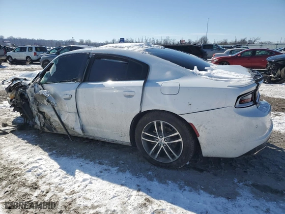2019 Dodge Charger SXT with VIN 2C3CDXJG1KH591173, listed as a Copart auction lot 46214065 with 152,143 mi miles and Salvage Title. Bid and sale history available at carsss.com. Image 2.