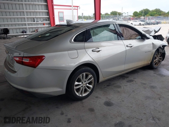 2018 Chevrolet Malibu LT with VIN 1G1ZD5ST7JF142837, listed as a IAAI auction lot 38929063 with 85,423 mi miles and . Bid and sale history available at DreamBid. Image 4.