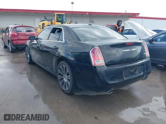 2013 Chrysler 300 with VIN 2C3CCABT4DH727357, listed as a IAAI auction lot 41910120 with 232,421 mi miles. Bid and sale history available at carsss.com. Image 3.