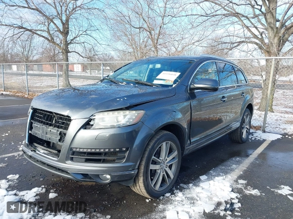 2013 Audi Q7 3.0T Premium Plus with VIN WA1LGAFE1DD006478, listed as a IAAI auction lot 41536038 with 190,654 mi miles. Bid and sale history available at carsss.com. Image 2.