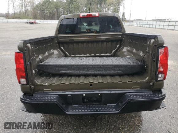 2024 Chevrolet Colorado 2WD Work Truck with VIN 1GCGSBEC9R1125304, listed as a Copart auction lot 49949815 with 6,395 mi miles and Clean title. Bid and sale history available at DreamBid. Image 6.