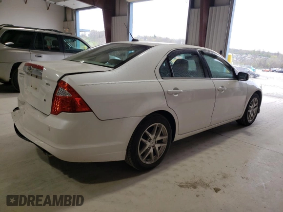 2012 Ford Fusion SEL with VIN 3FAHP0JA9CR112408, listed as a Copart auction lot 53958175 with 133,540 mi miles and Salvage Title. Bid and sale history available at carsss.com. Image 3.