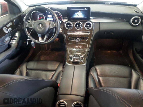 2016 Mercedes-Benz C 300 Luxury with VIN 55SWF4KB8GU157719, listed as a Copart auction lot 53180595 with 114,888 mi miles and Salvage Title. Bid and sale history available at carsss.com. Image 8.