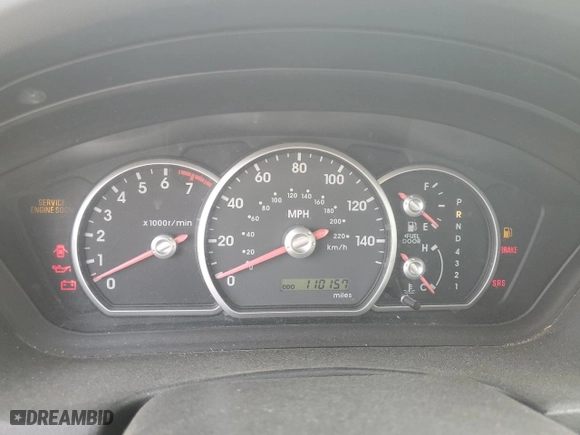 2007 Mitsubishi Galant ES with VIN 4A3AB36F67E081303, listed as a Copart auction lot 64400114 with 110,157 mi miles and Salvage Title. Bid and sale history available at carsss.com. Image 9.