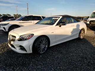 2019 Mercedes-Benz C 43 AMG with VIN WDDWK6EB3KF799425, listed as a Copart auction lot 77423024 with 15,130 mi miles and Non repairable. Bid and sale history available at DreamBid. Image 1.