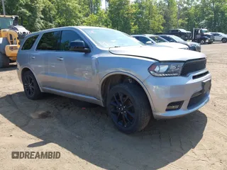 2019 Dodge Durango GT with VIN 1C4RDJDG5KC701353, listed as a IAAI auction lot 42569385 with 112,616 mi miles and . Bid and sale history available at DreamBid. Image 1.
