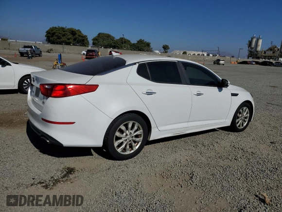 2015 Kia Optima EX with VIN 5XXGN4A7XFG420200, listed as a Copart auction lot 63709125 with 92,759 mi miles and Salvage title. Bid and sale history available at DreamBid. Image 3.