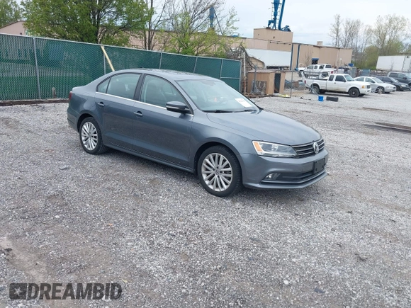 2016 Volkswagen Jetta Sedan 1.8T SEL with VIN 3VWL17AJ0GM213058, listed as a IAAI auction lot 41984066 with 67,014 mi miles. Bid and sale history available at carsss.com. Image 1.