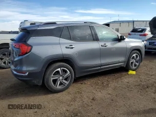 2020 GMC Terrain SLT with VIN 3GKALPEV3LL300619, listed as a Copart auction lot 46183725 with 73,427 mi miles and Salvage Title. Bid and sale history available at carsss.com. Image 3.