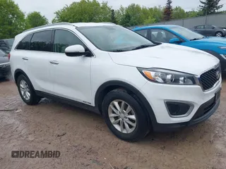 2016 Kia Sorento LX with VIN 5XYPGDA5XGG025360, listed as a IAAI auction lot 42285465 with 173,950 mi miles and . Bid and sale history available at DreamBid. Image 1.