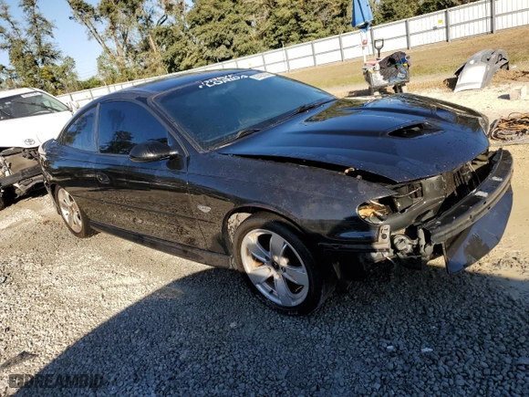 2005 Pontiac GTO with VIN 6G2VX12U75L408533, listed as a Copart auction lot 83422064 with 0 mi miles and Salvage Title. Bid and sale history available at carsss.com. Image 4.