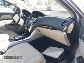 2015 Acura TLX V6 with VIN 19UUB2F32FA025334, listed as a IAAI auction lot 42099075 with 107,409 mi miles. Bid and sale history available at carsss.com. Image 5.