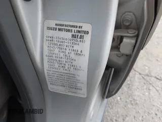 2001 Honda Passport LX z VIN 4S6CK58W714414399, wystawiony jako IAAI lot #41641270 z przebiegiem 203 093 mil mil oraz . Historia ofert i sprzedaży dostępna na DreamBid. Obrazek 9.