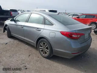 2017 Hyundai Sonata SE with VIN 5NPE24AF1HH588693, listed as a IAAI auction lot 41356233 with 1 mi miles. Bid and sale history available at carsss.com. Image 3.