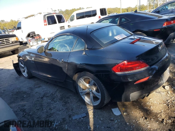 2014 BMW Z4 sDrive28i with VIN WBALL5C59EE717433, listed as a Copart auction lot 89358295 with 133,704 mi miles and Salvage Title. Bid and sale history available at carsss.com. Image 2.