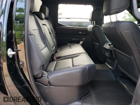 2023 Toyota Tundra Platinum with VIN 5TFNA5EC3PX017198, listed as a Copart auction lot 62857595 with 16,571 mi miles and Salvage title. Bid and sale history available at DreamBid. Image 11.
