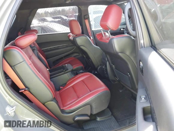 2023 Dodge Durango SRT Hellcat Premium with VIN 1C4SDJH95PC695459, listed as a IAAI auction lot 41856168 with 6,163 mi miles and . Bid and sale history available at DreamBid. Image 8.