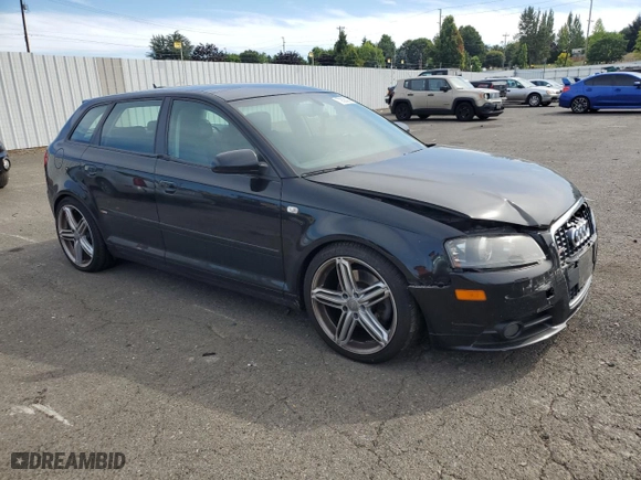 2006 Audi A3 S-Line with VIN WAUKD78P36A177956, listed as a Copart auction lot 70828994 with 139,969 mi miles and Salvage Title. Bid and sale history available at carsss.com. Image 4.