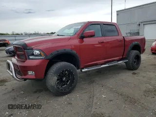 2012 Ram 1500 Sport with VIN 1C6RD7MT9CS248031, listed as a Copart auction lot 51807545 with 106,015 mi miles and Salvage Title. Bid and sale history available at carsss.com. Image 1.