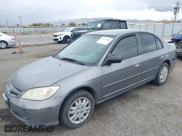 2004 Honda Civic LX with VIN 2HGES16554H565677, listed as a IAAI auction lot 41777886 with 482,212 mi miles and . Bid and sale history available at DreamBid. Image 2.