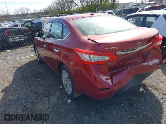2014 Nissan Sentra SR with VIN 3N1AB7AP7EY316174, listed as a IAAI auction lot 41811865 with 131,625 mi miles and . Bid and sale history available at DreamBid. Image 3.