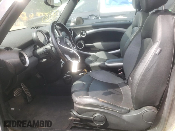 2010 MINI Hardtop S with VIN WMWMF7C59ATW88691, listed as a Copart auction lot 51974255 with Not Provided miles and Clean Title. Bid and sale history available at DreamBid. Image 7.