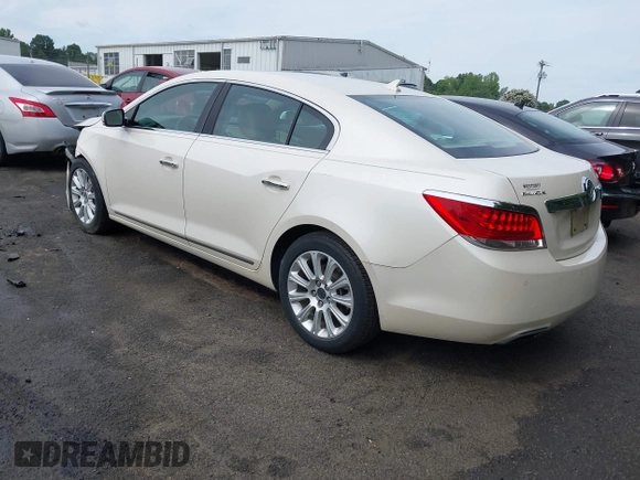 2013 Buick LaCrosse Leather with VIN 1G4GC5E3XDF229810, listed as a IAAI auction lot 42468293 with 54,484 mi miles and . Bid and sale history available at DreamBid. Image 3.