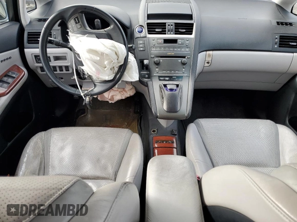 2010 Lexus HS with VIN JTHBB1BA9A2017186, listed as a Copart auction lot 41837274 with 290,026 mi miles and Salvage Title. Bid and sale history available at carsss.com. Image 8.
