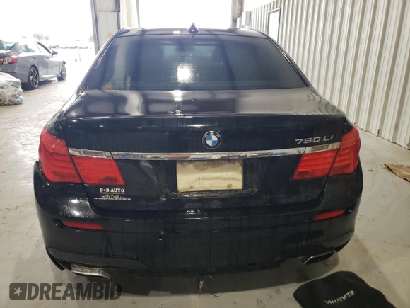 2012 BMW 7 Series 750Li с VIN WBAKB8C5XCC852493, выставлен на аукционе Copart как лот 58743535 с пробегом 168 897 миль миль и Чистый • Clean title. История ставок и продаж доступна на DreamBid. Изображение 6.