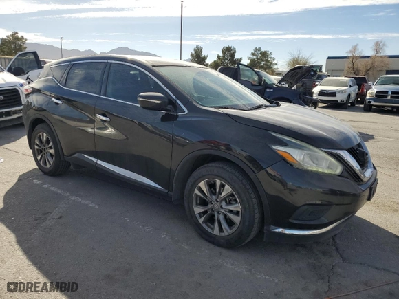 2015 Nissan Murano S with VIN 5N1AZ2MG1FN255566, listed as a Copart auction lot 46736765 with 134,417 mi miles and Salvage Title. Bid and sale history available at carsss.com. Image 4.
