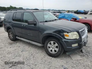 2010 Ford Explorer XLT with VIN 1FMEU6DE4AUA64406, listed as a Copart auction lot 57461695 with 143,733 mi miles and Salvage title. Bid and sale history available at DreamBid. Image 4.