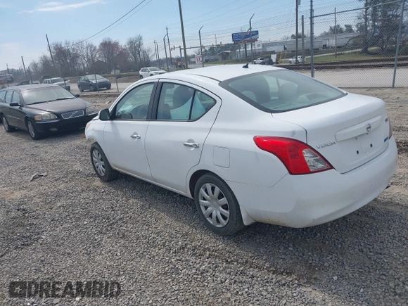 2012 Nissan Versa SL with VIN 3N1CN7AP6CL875631, listed as a IAAI auction lot 41800598 with 272,778 mi miles. Bid and sale history available at carsss.com. Image 3.