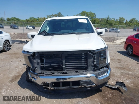 2022 Ford F-150 XL with VIN 1FTFW1E8XNFC34583, listed as a IAAI auction lot 42020824 with 26,150 mi miles. Bid and sale history available at carsss.com. Image 12.