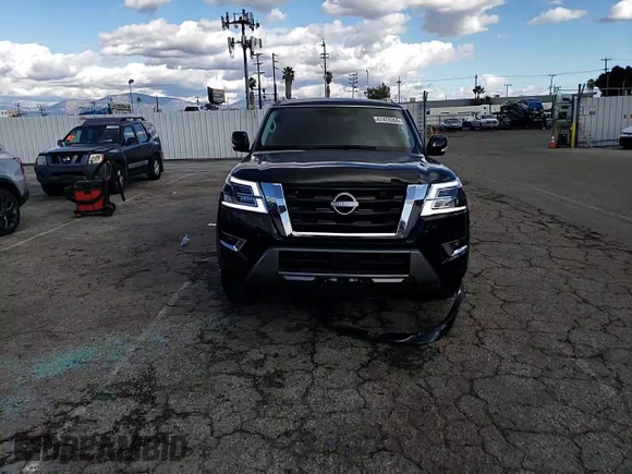 2023 Nissan Armada SV with VIN JN8AY2AC1P9181119, listed as a Copart auction lot 41470364 with 4,212 mi miles. Bid and sale history available at carsss.com. Image 12.