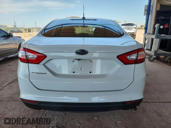 2016 Ford Fusion S with VIN 3FA6P0G71GR308125, listed as a Copart auction lot 60743245 with 123,487 mi miles and Salvage title. Bid and sale history available at DreamBid. Image 6.