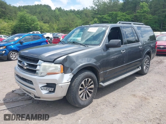 2016 Ford Expedition Max XLT with VIN 1FMJK1JT8GEF36524, listed as a IAAI auction lot 42181061 with 304,621 mi miles and . Bid and sale history available at DreamBid. Image 2.