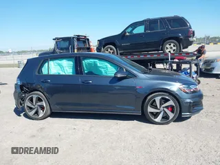 2019 Volkswagen Golf GTI S with VIN 3VW6T7AU1KM027863, listed as a IAAI auction lot 41782997 with 91,652 mi miles. Bid and sale history available at carsss.com. Image 6.
