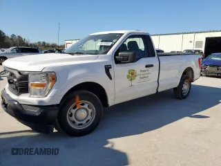 2022 Ford F-150 XL with VIN 1FTMF1CB1NKF26703, listed as a Copart auction lot 46470995 with 55,723 mi miles and Clean Title. Bid and sale history available at carsss.com. Image 1.