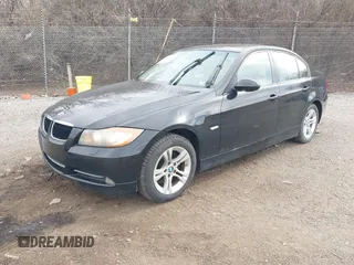 2008 BMW 3 Series 328xi with VIN WBAVC93568K036071, listed as a IAAI auction lot 41854451 with 134,735 mi miles. Bid and sale history available at carsss.com. Image 2.